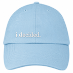 i decided. dad hat S