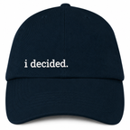 i decided. dad hat S